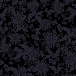 Black - Two Tone Floral